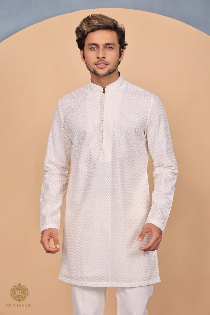 Off white Kurta Set