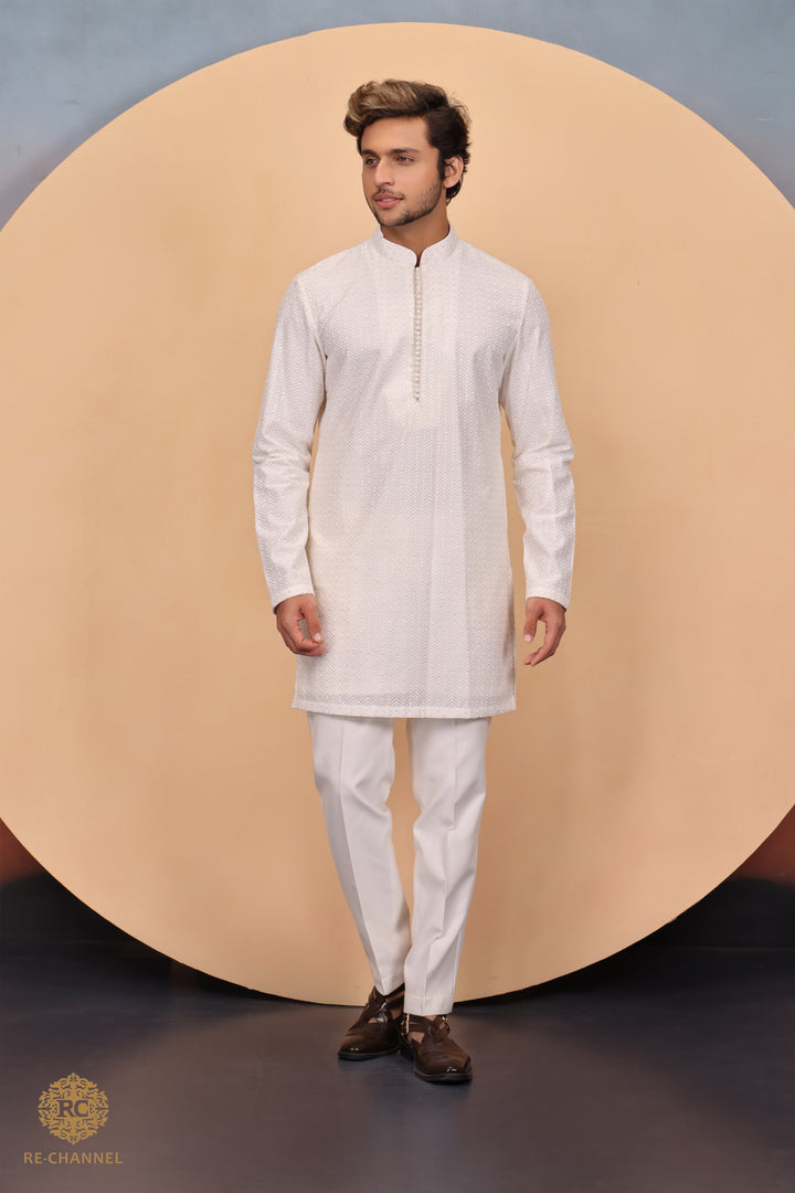Off white Kurta Set