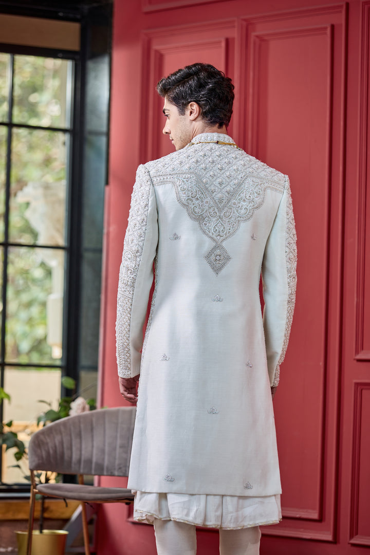 Timeless Ivory Classic Sherwani