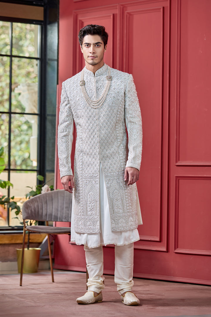 Timeless Ivory Classic Sherwani