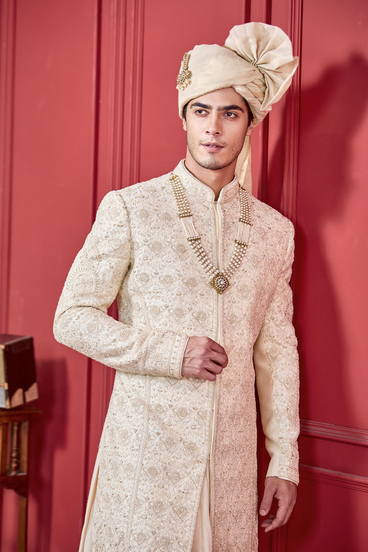 Golden Splendor Sherwani Set