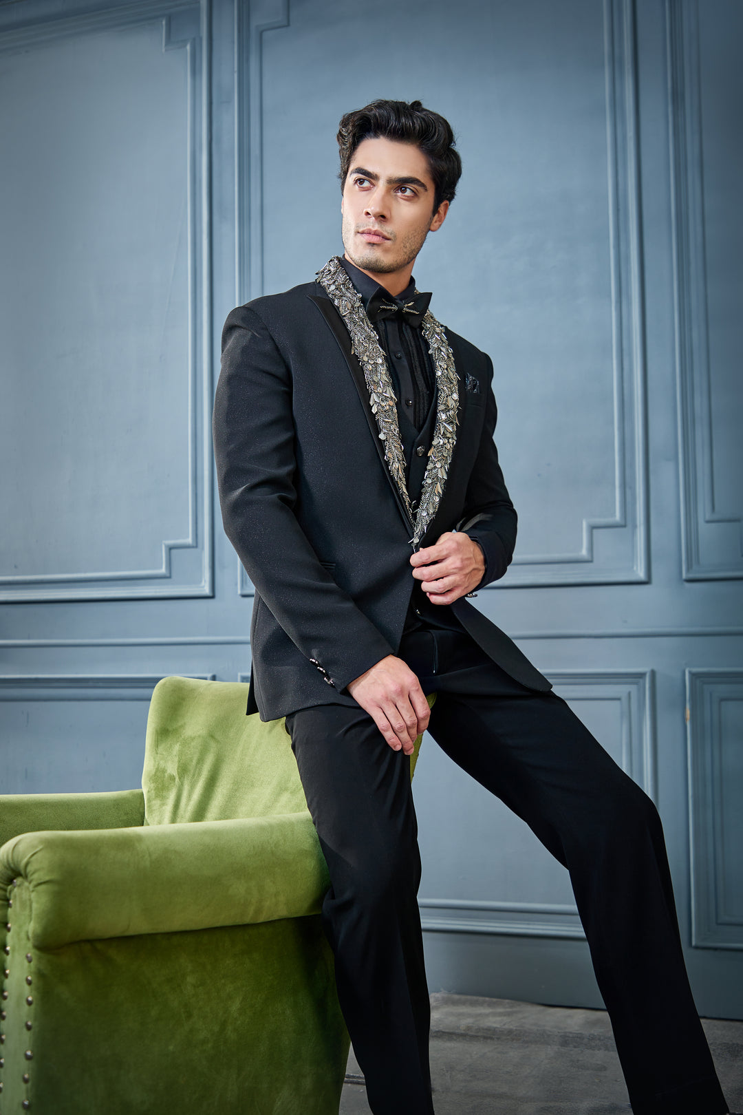 Metallic Warrior Tuxedo Set