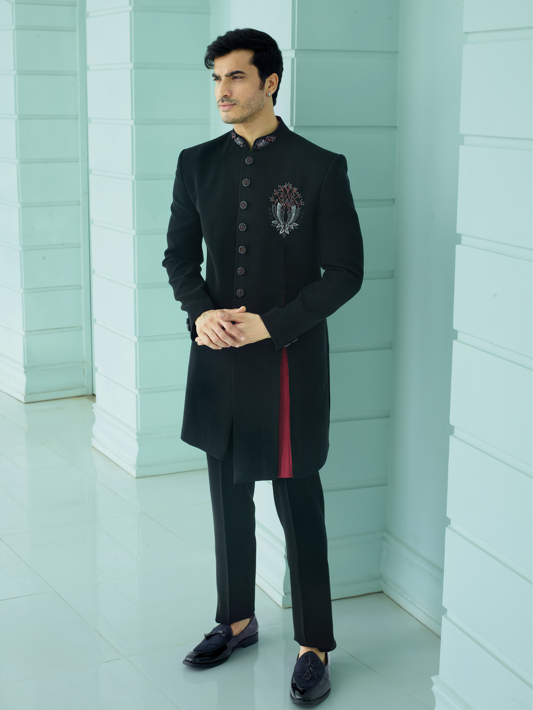 Black Asymmetric Indo-Western