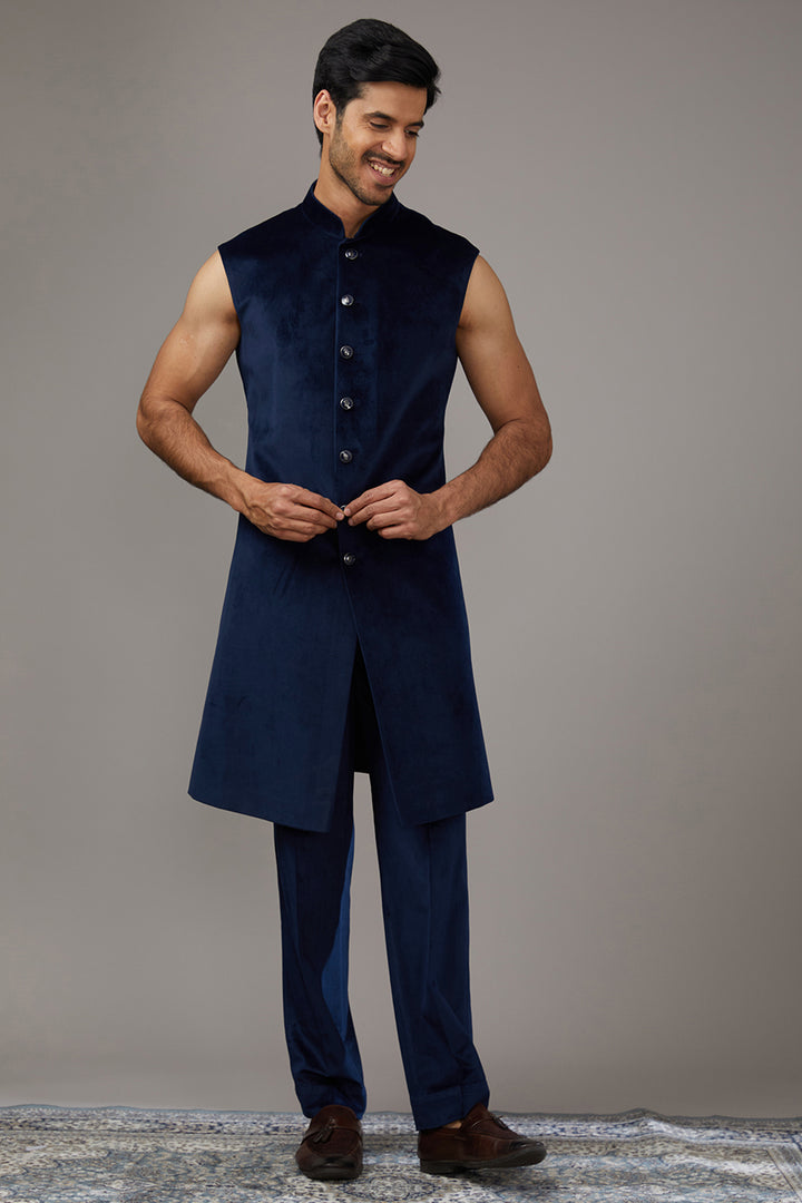 Velvet Stallion Indo-Western Set