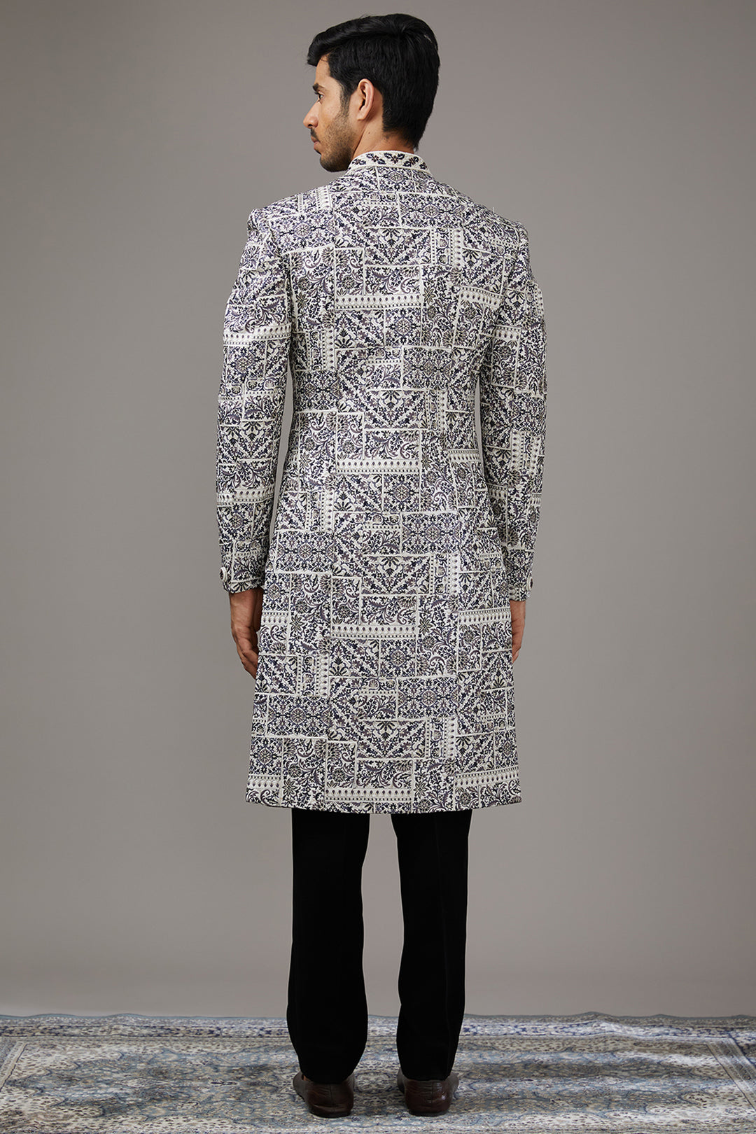 Arctic Breeze Sherwani Set