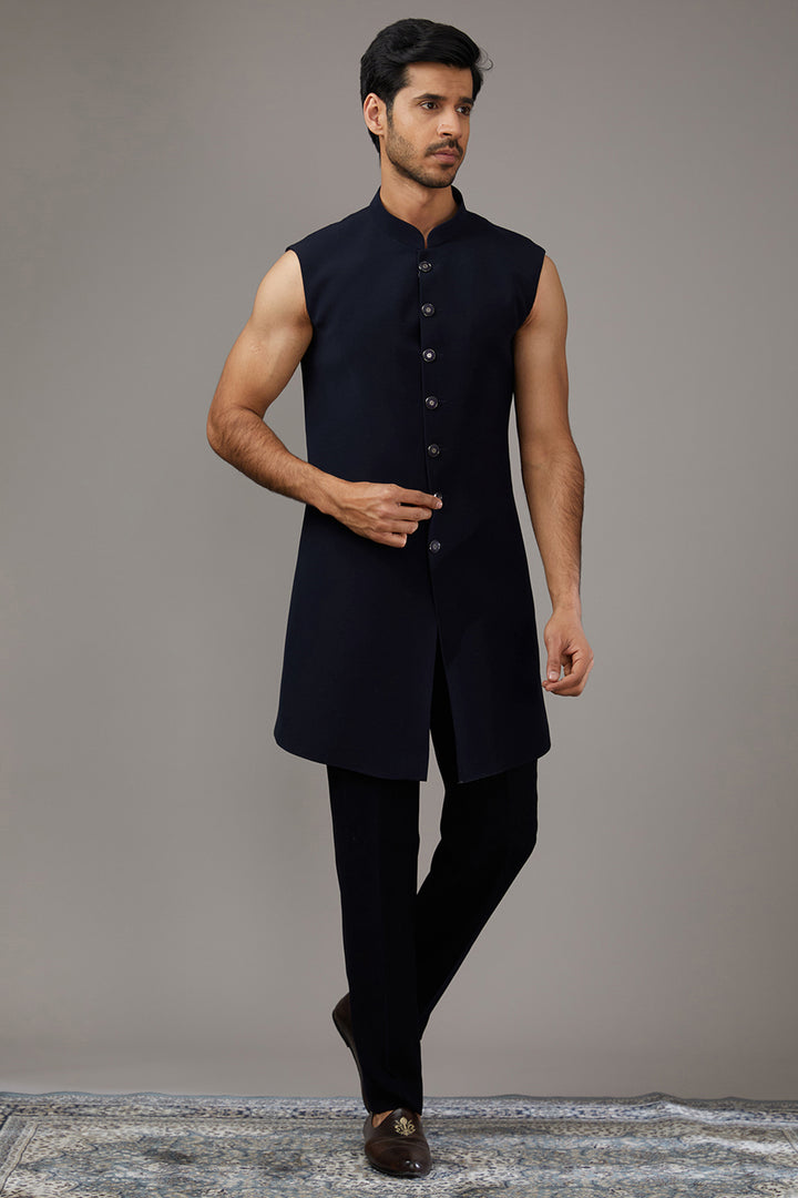 Midnight Opulence Indo-Western Set