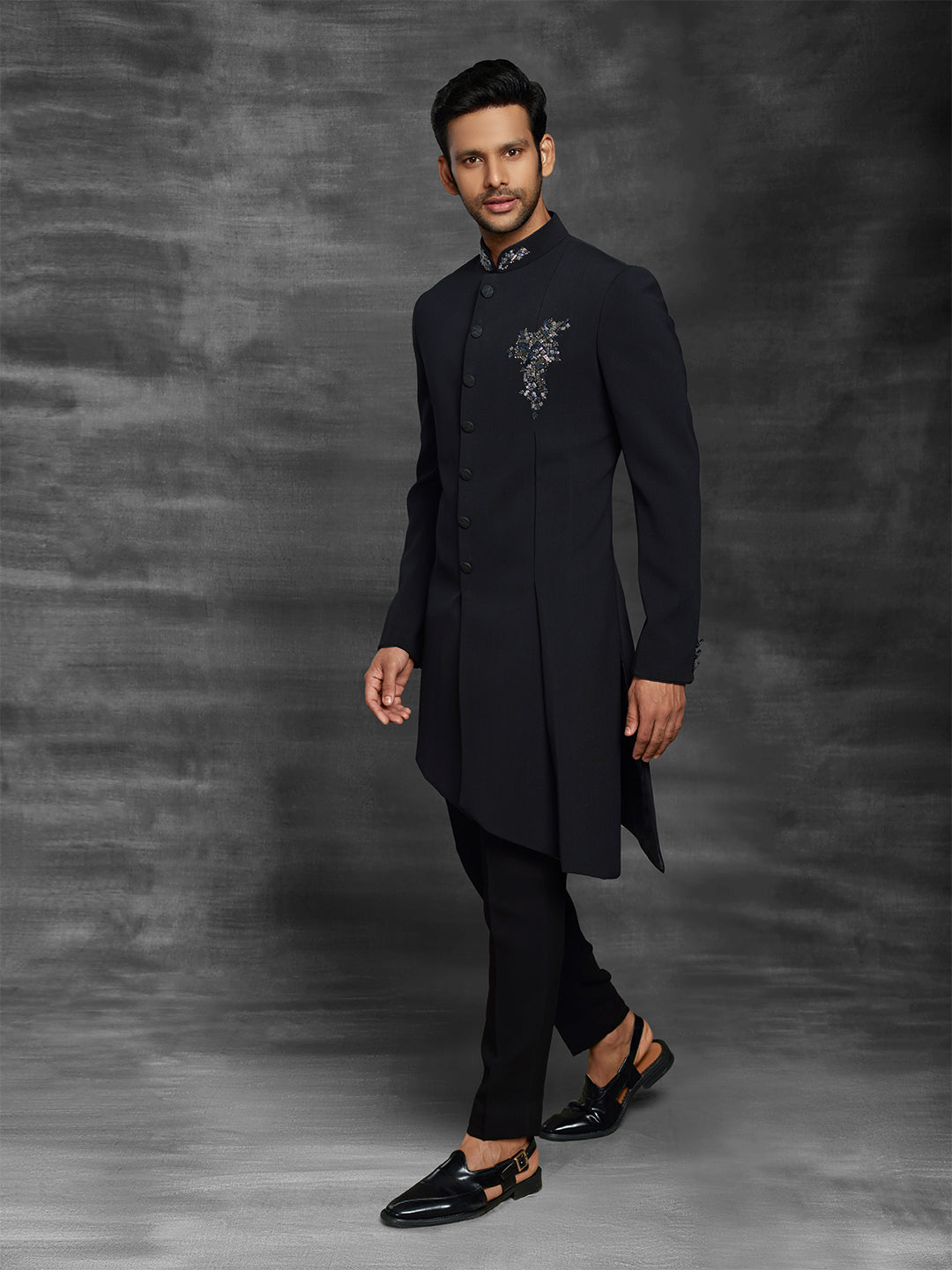 ethnic indo-western for men