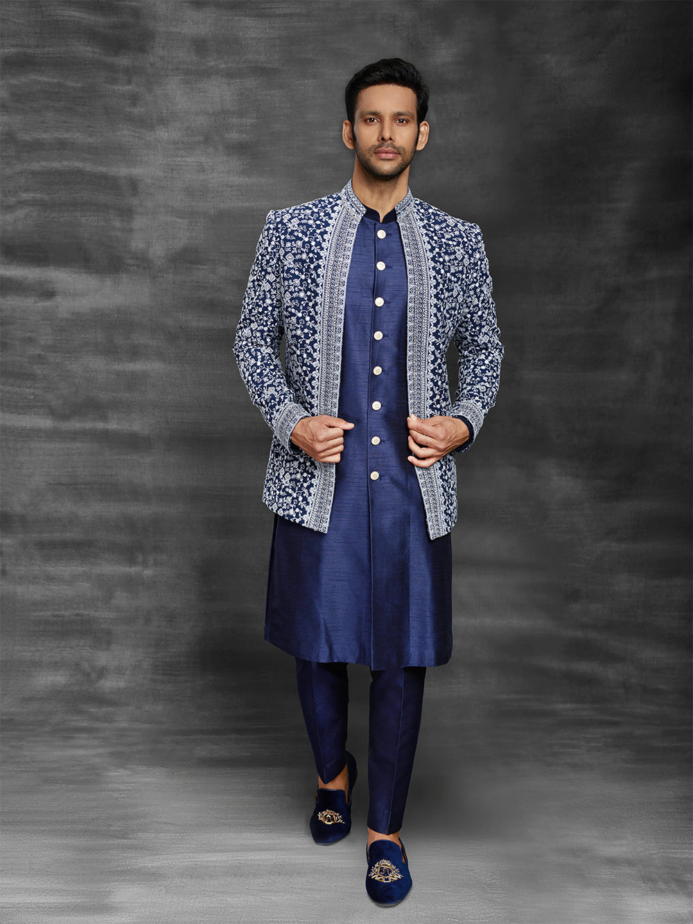 Lakhnavi indo-western for men