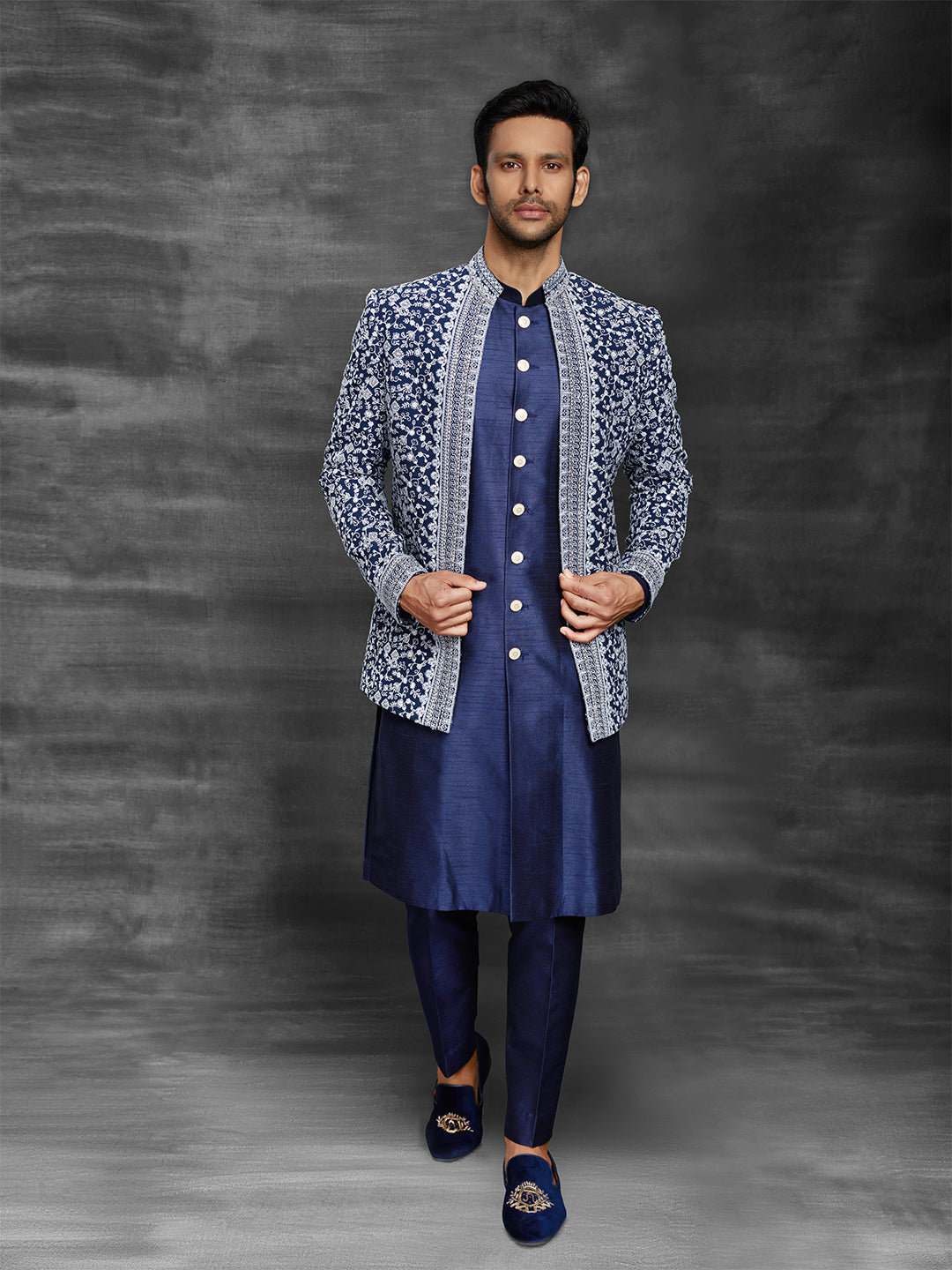 Lakhnavi indo-western for men