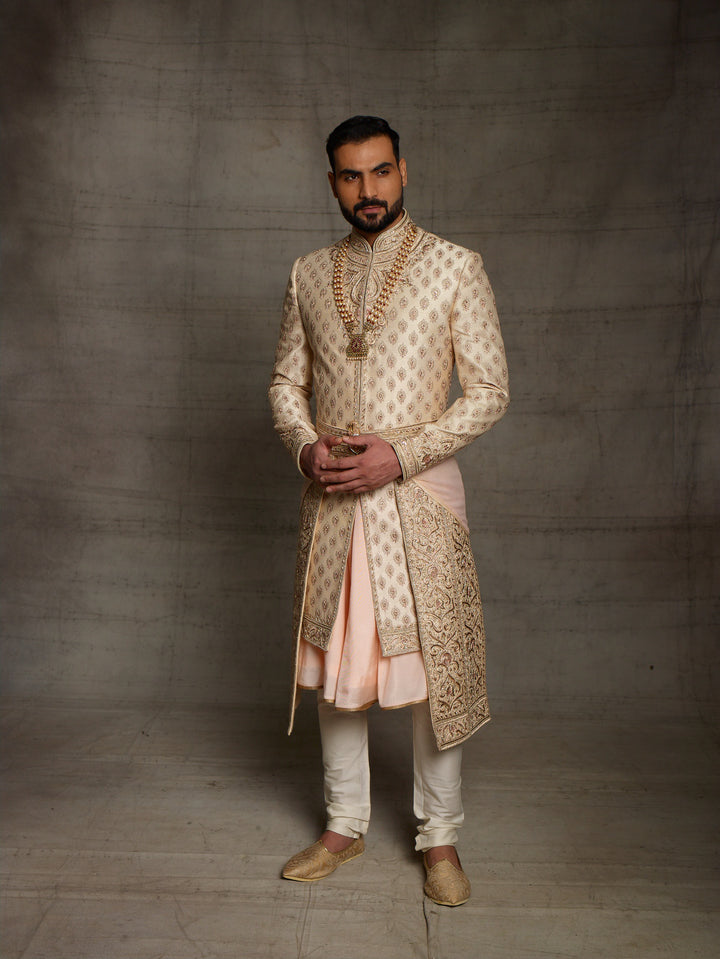 Maharaja look sherwani for groom