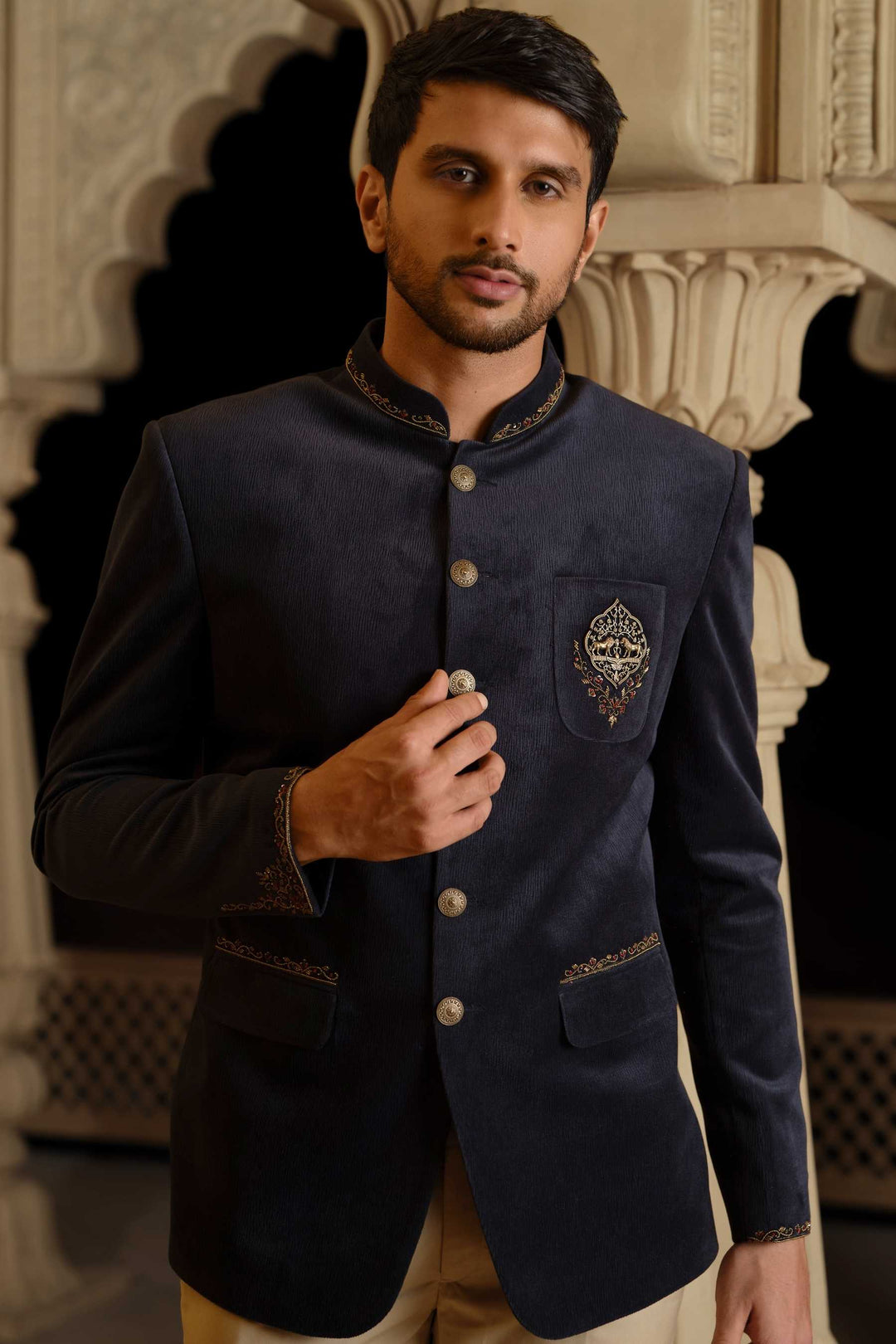 Navy Heritage Lion Jodhpuri