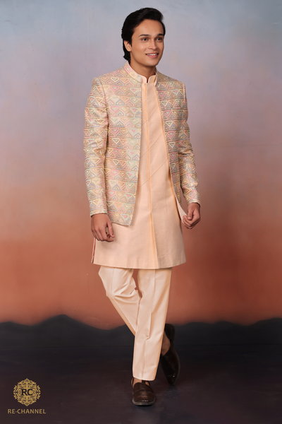 Indo western for mens 2025 for wedding