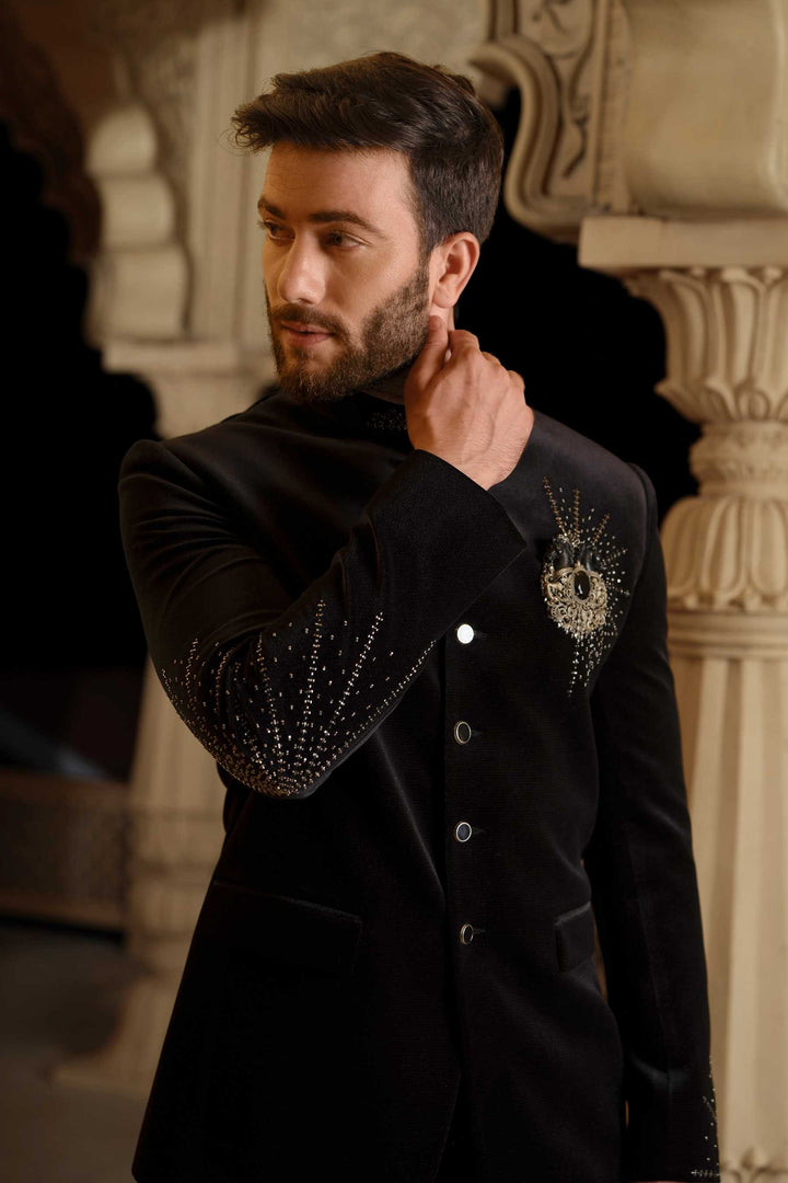 Black Velvet Stallion Jodhpuri