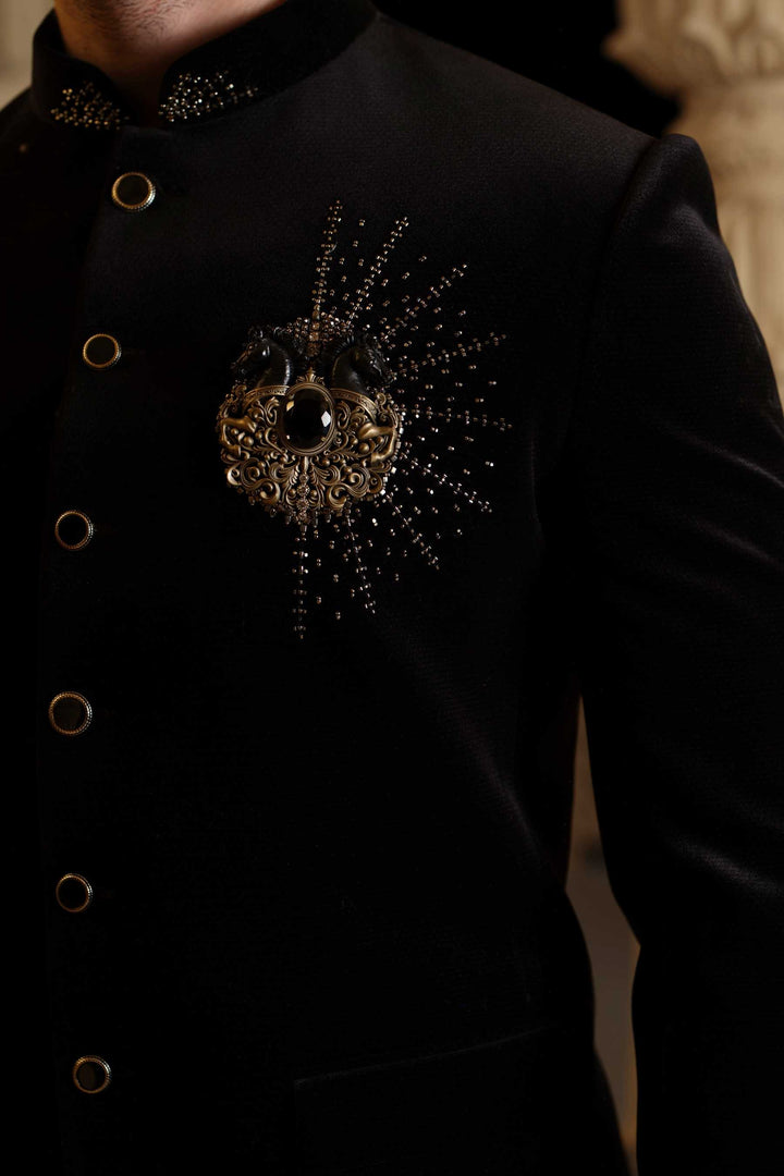 Black Velvet Stallion Jodhpuri