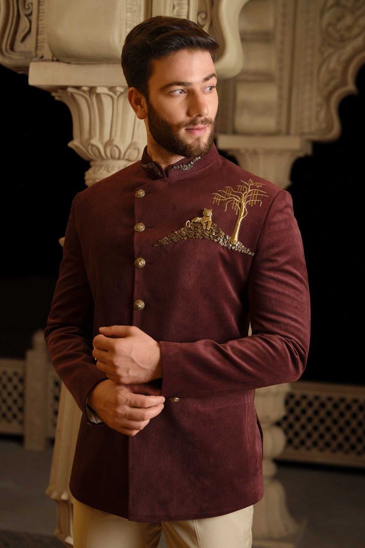 Deep Ember Tiger Jodhpuri