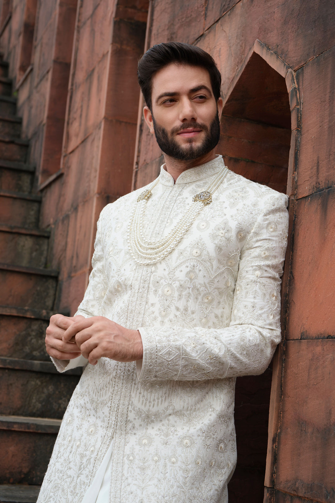 Ivory Regal Essence Sherwani