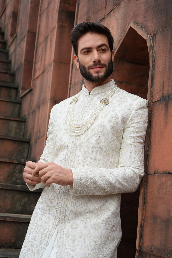 Ivory Regal Essence Sherwani