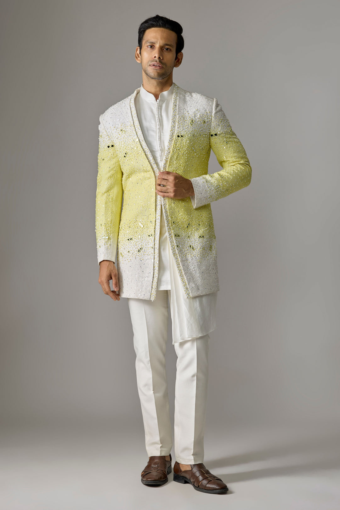 Gradient Cutdana Craft Indo-Western