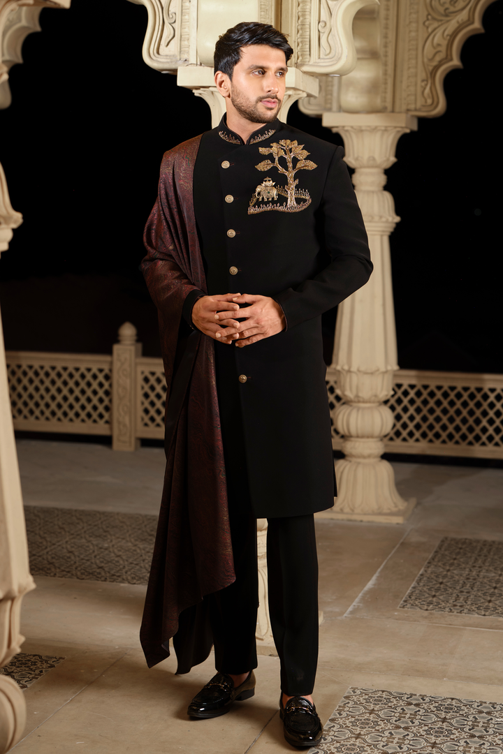 Noir Heritage Elephant Indo-Western