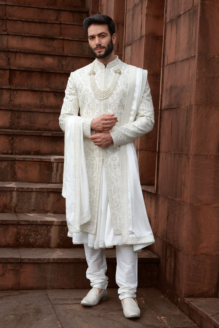 Ivory Regal Essence Sherwani