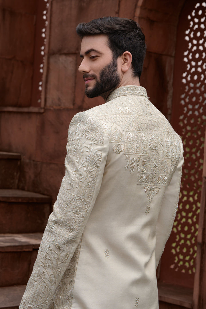 Gilded Tissue Craft Sherwani