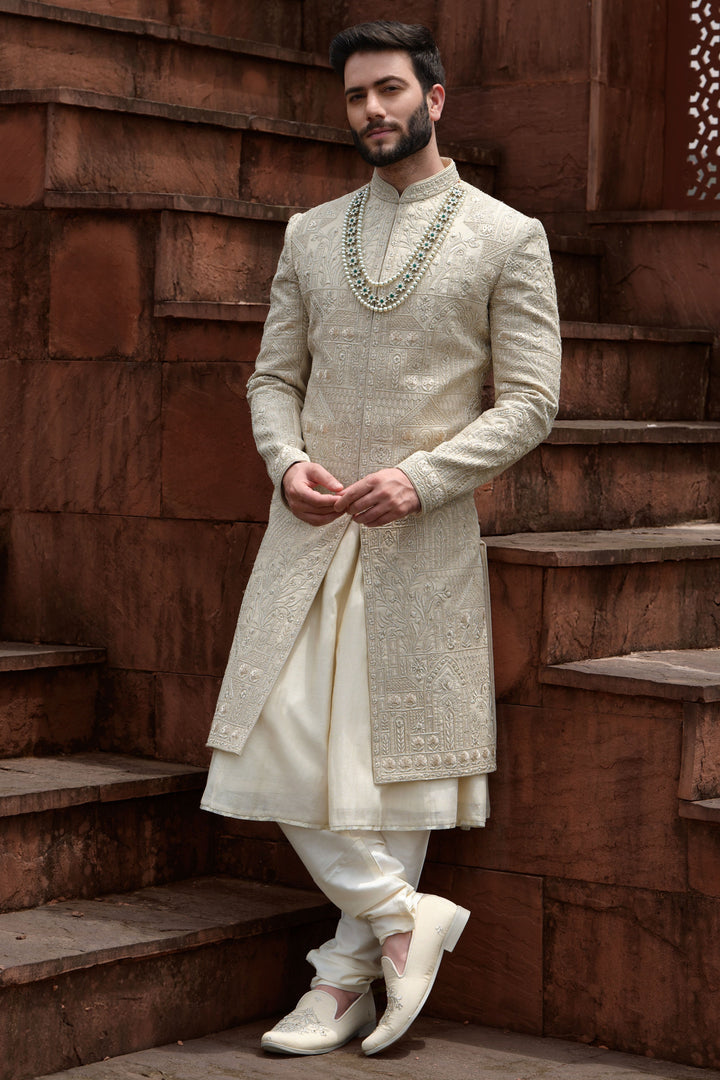 Gilded Tissue Craft Sherwani
