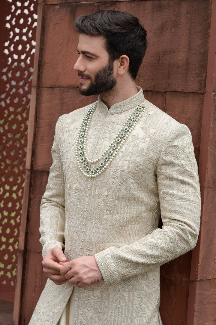 Gilded Tissue Craft Sherwani