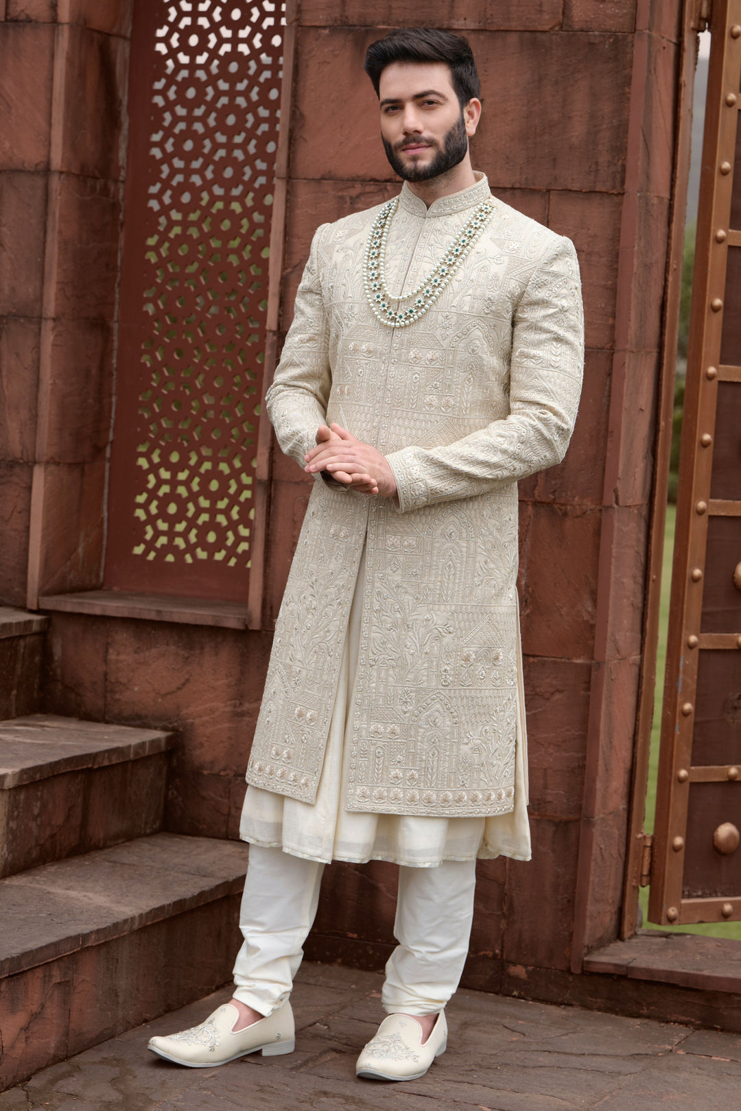 Gilded Tissue Craft Sherwani