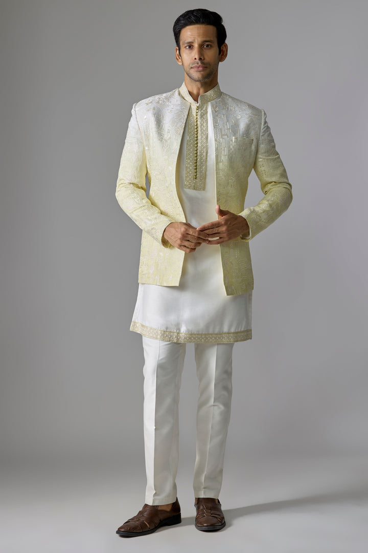 Verdant Thread Matrix Indo-Western