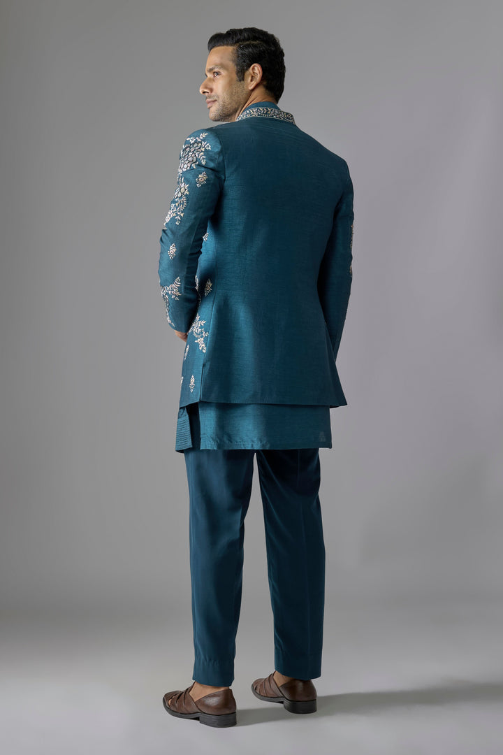 Osik Blue Pearl Indo-Western