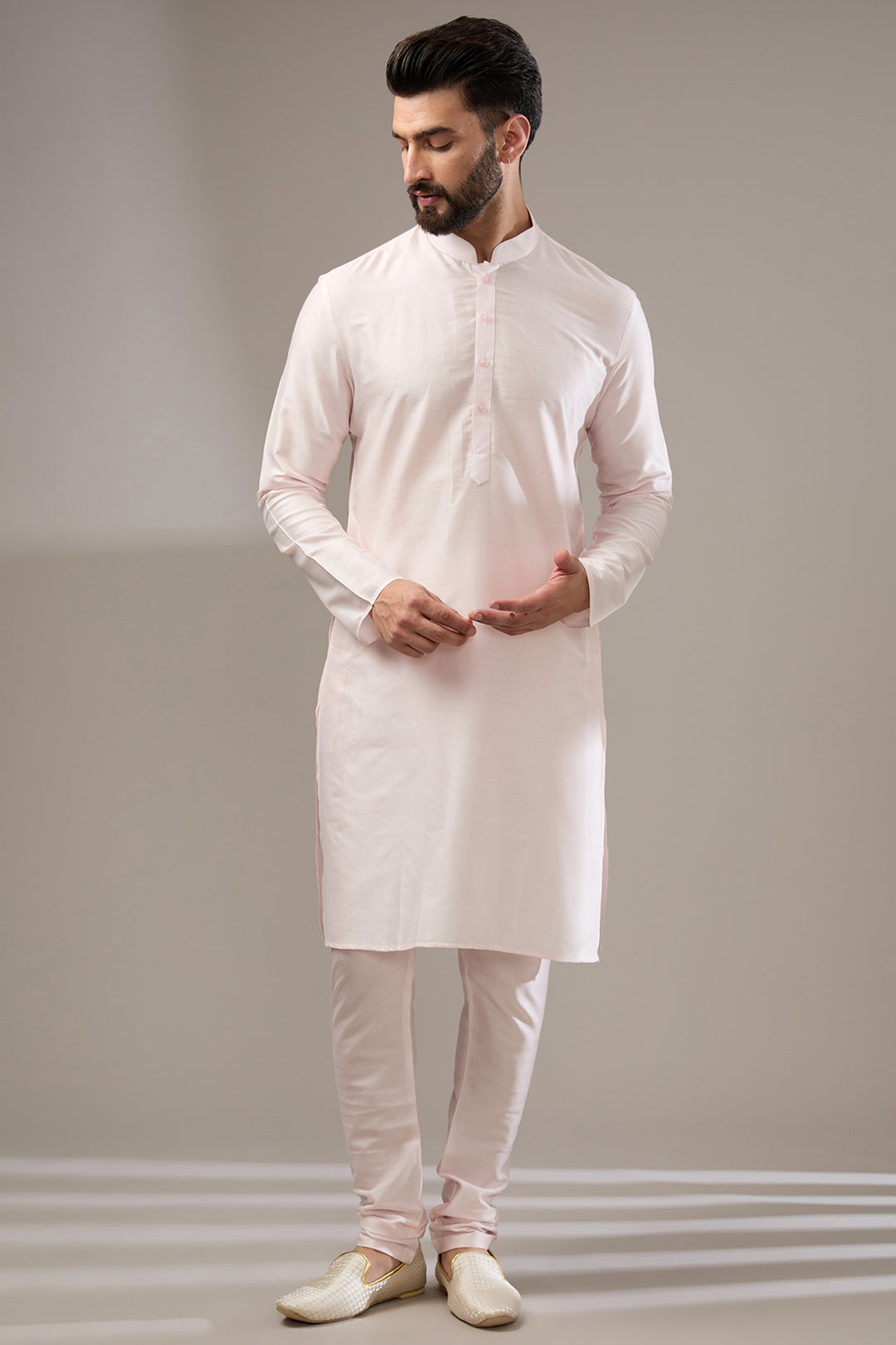 Pink Ombre Sherwani Set