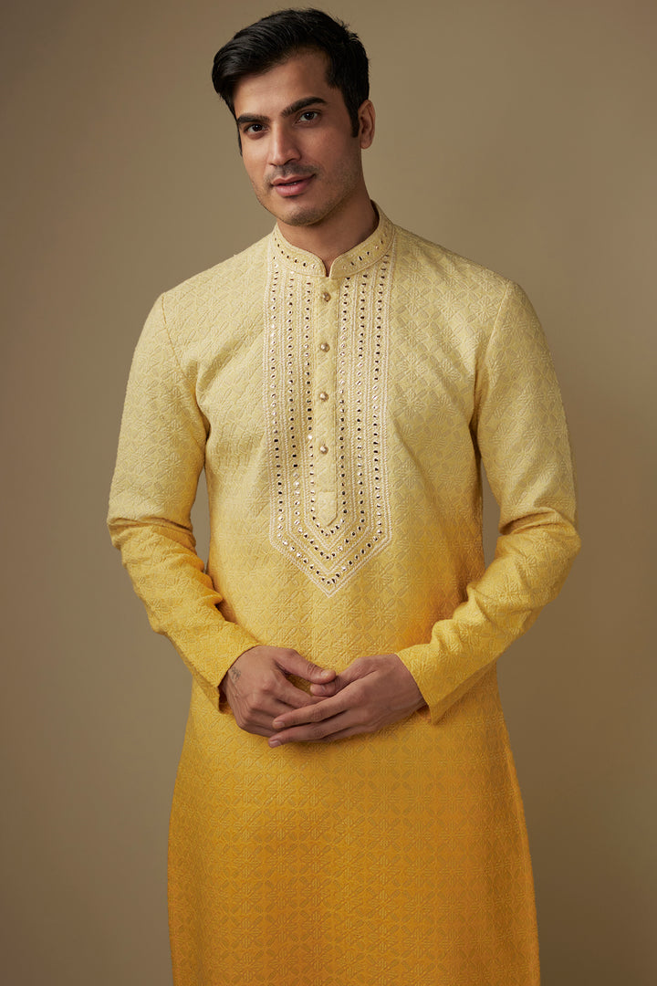 Mellow Ombre Kurta Set