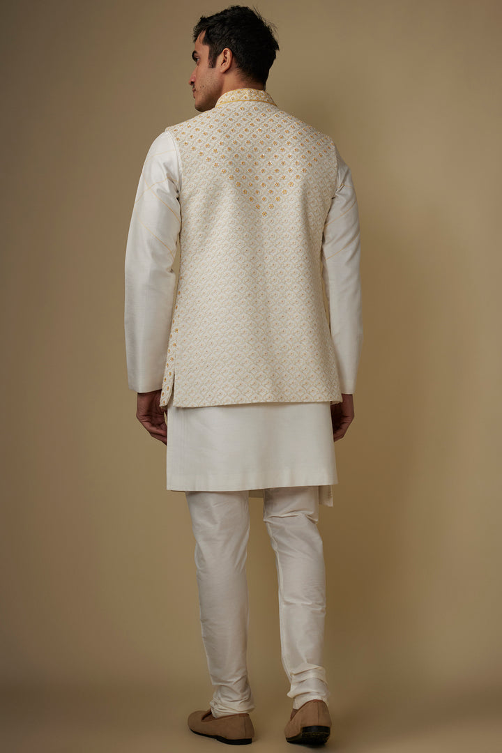 Soft Bloom Bundi Kurta Set