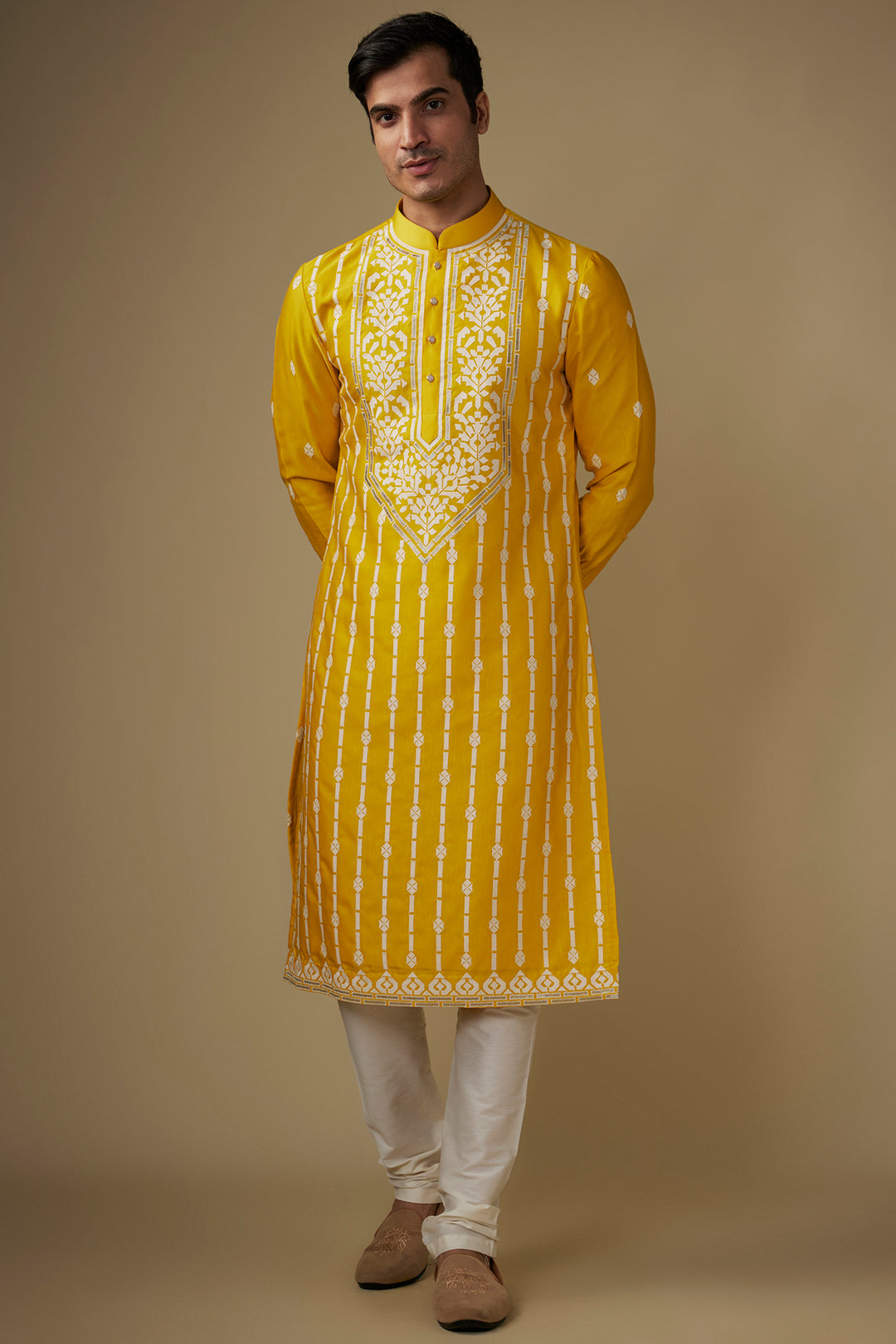 Abstract Glow Kurta Set