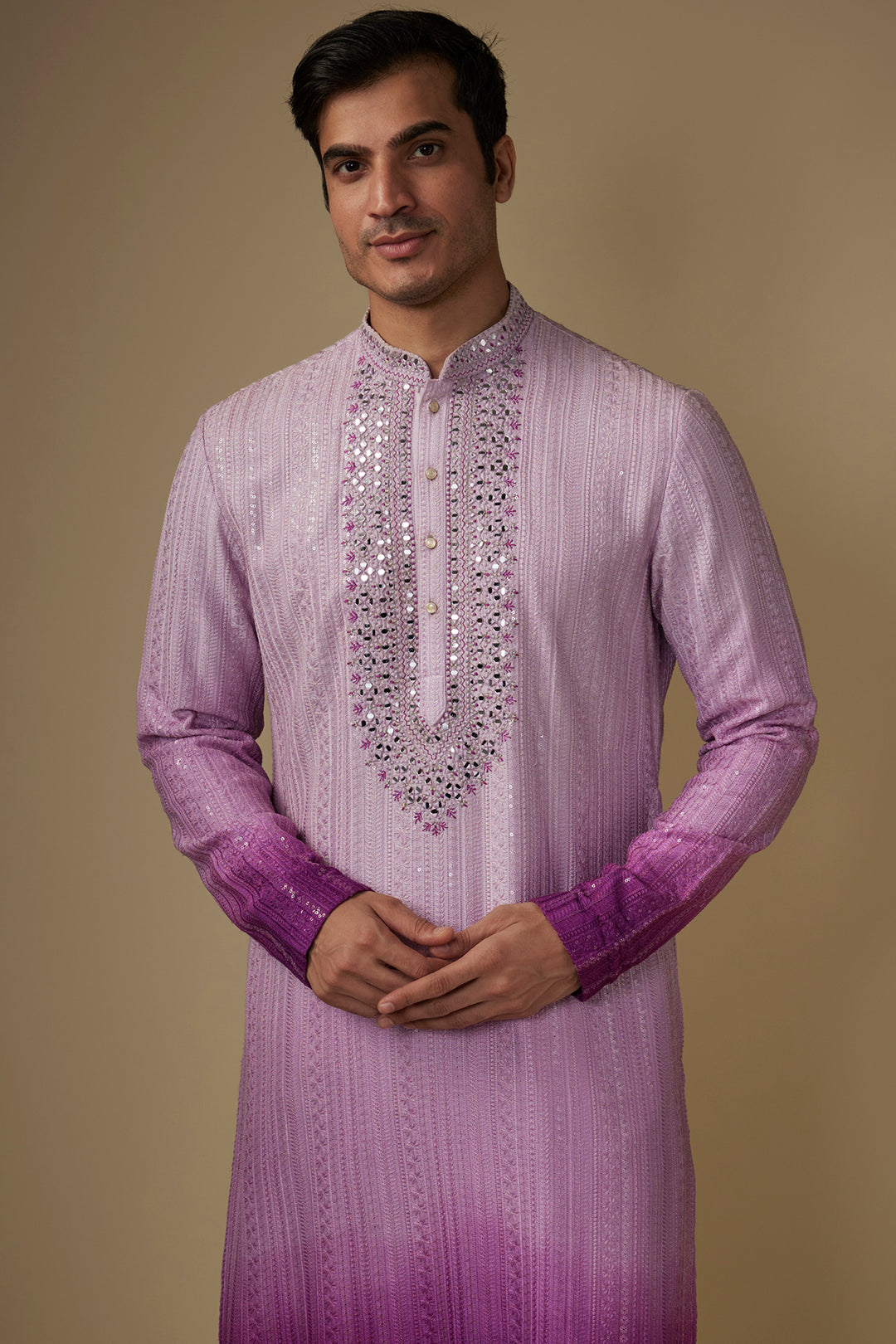 Purple Mirage Kurta Set