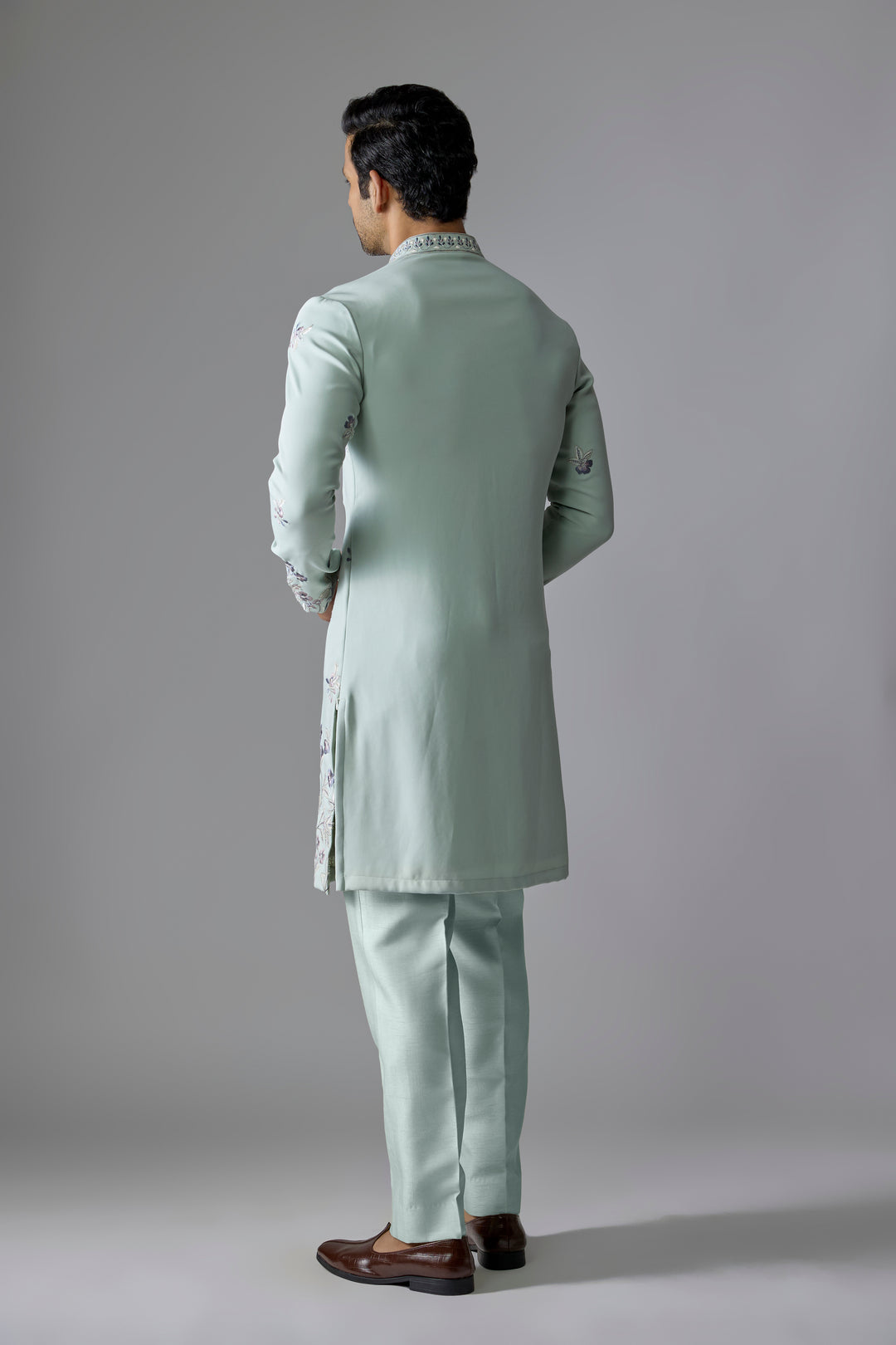 Mint Green Thread Kurta Set