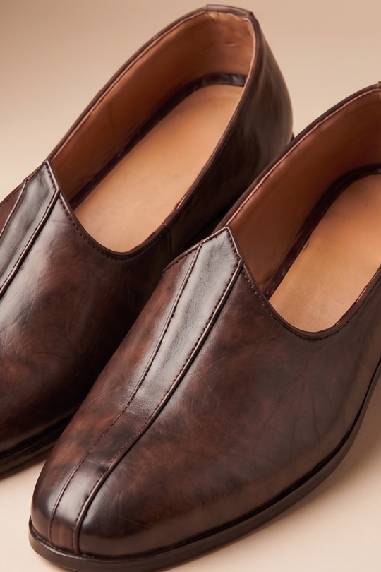 Tan Classic Seam Loafers