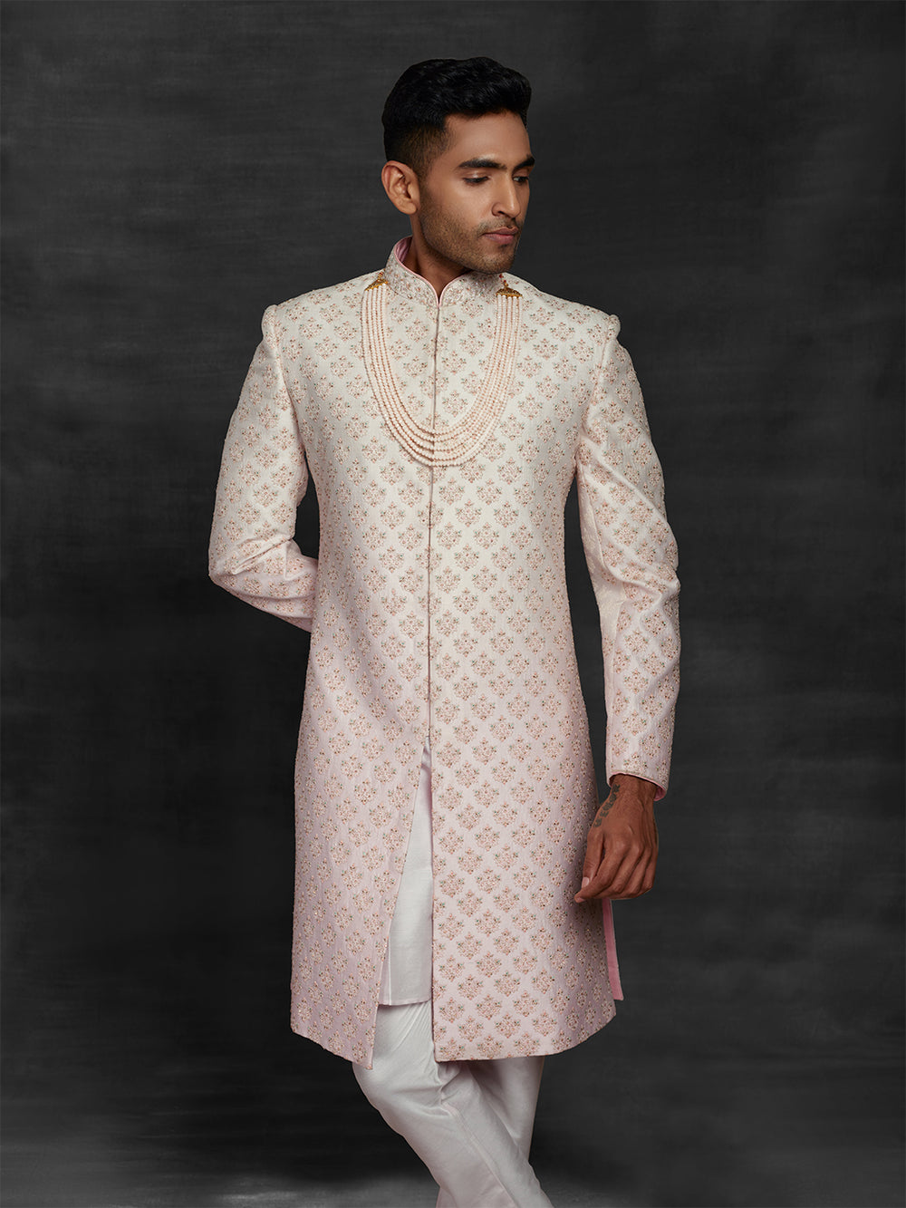 sherwani for men in pink