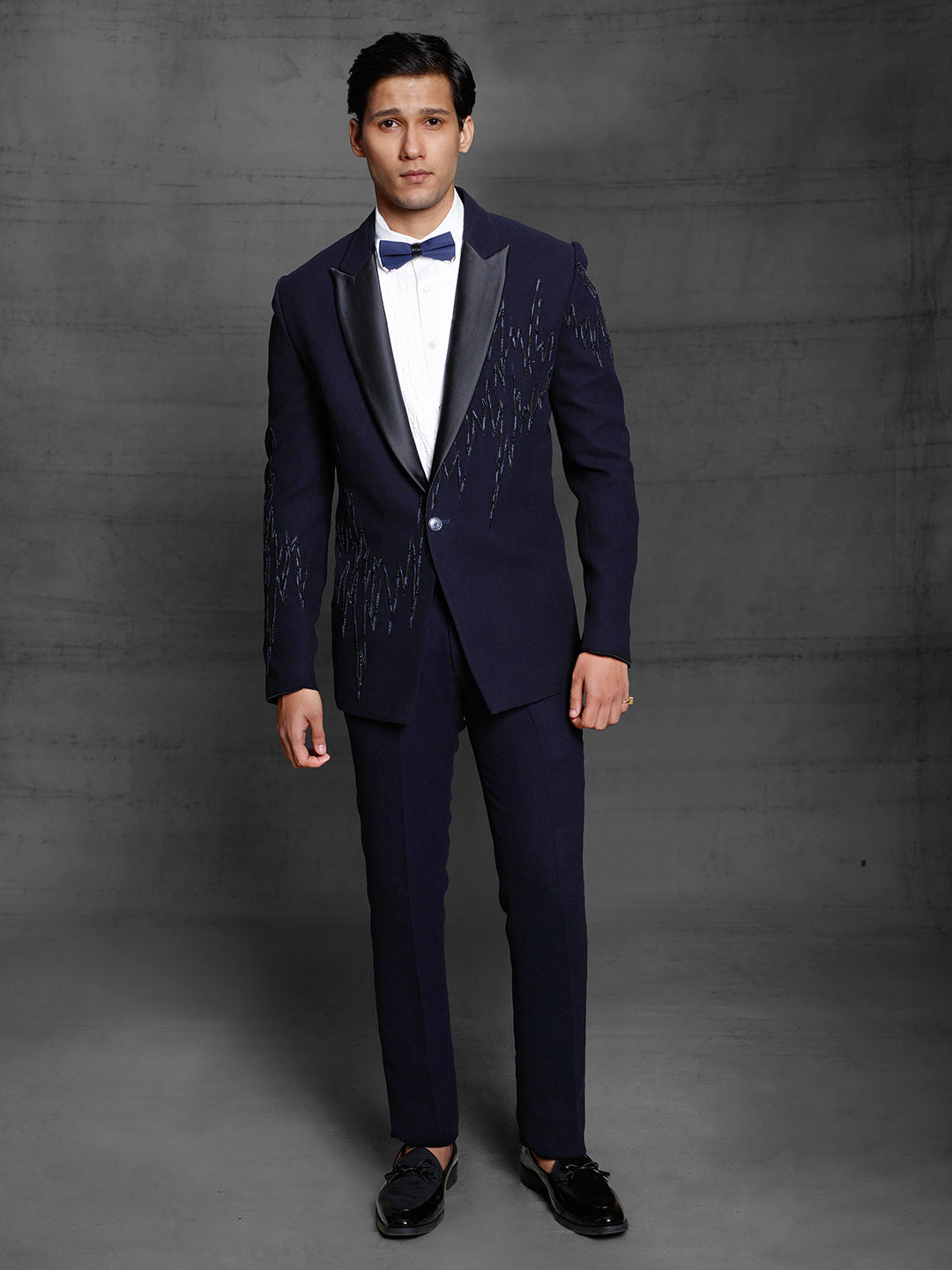 Blue ethnic suit for men