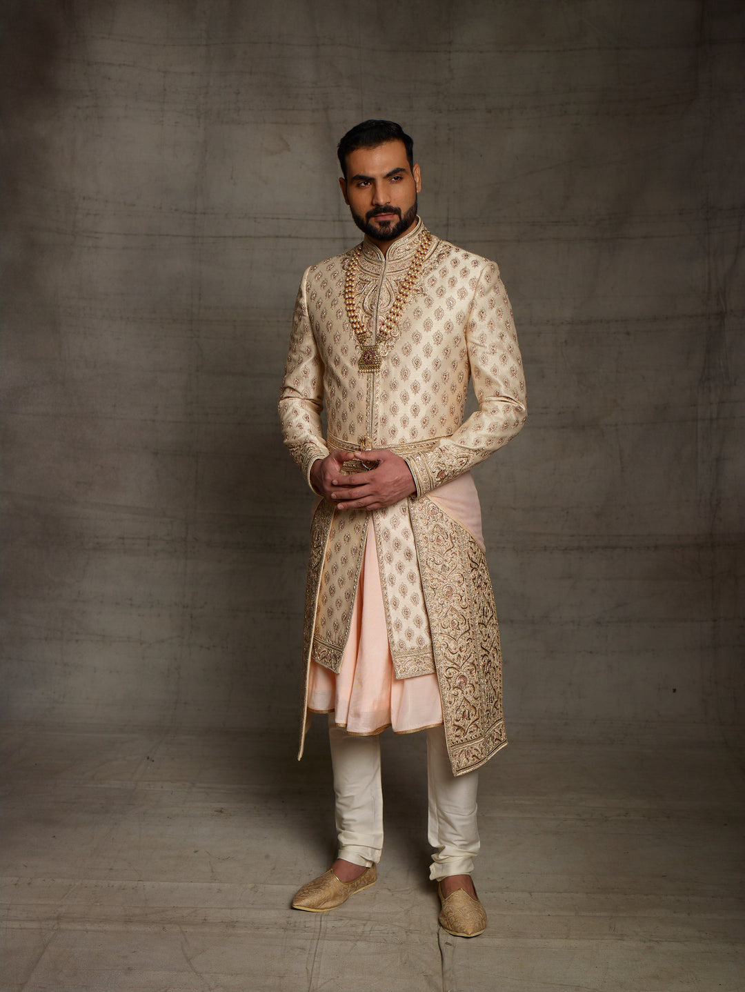 Maharaja look sherwani for groom