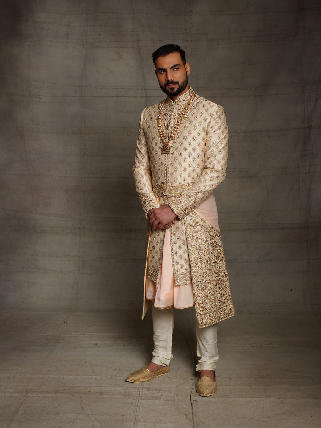 Maharaja look sherwani for groom