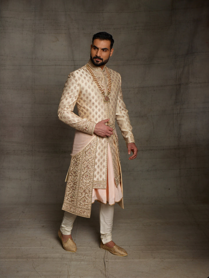 Maharaja look sherwani for groom